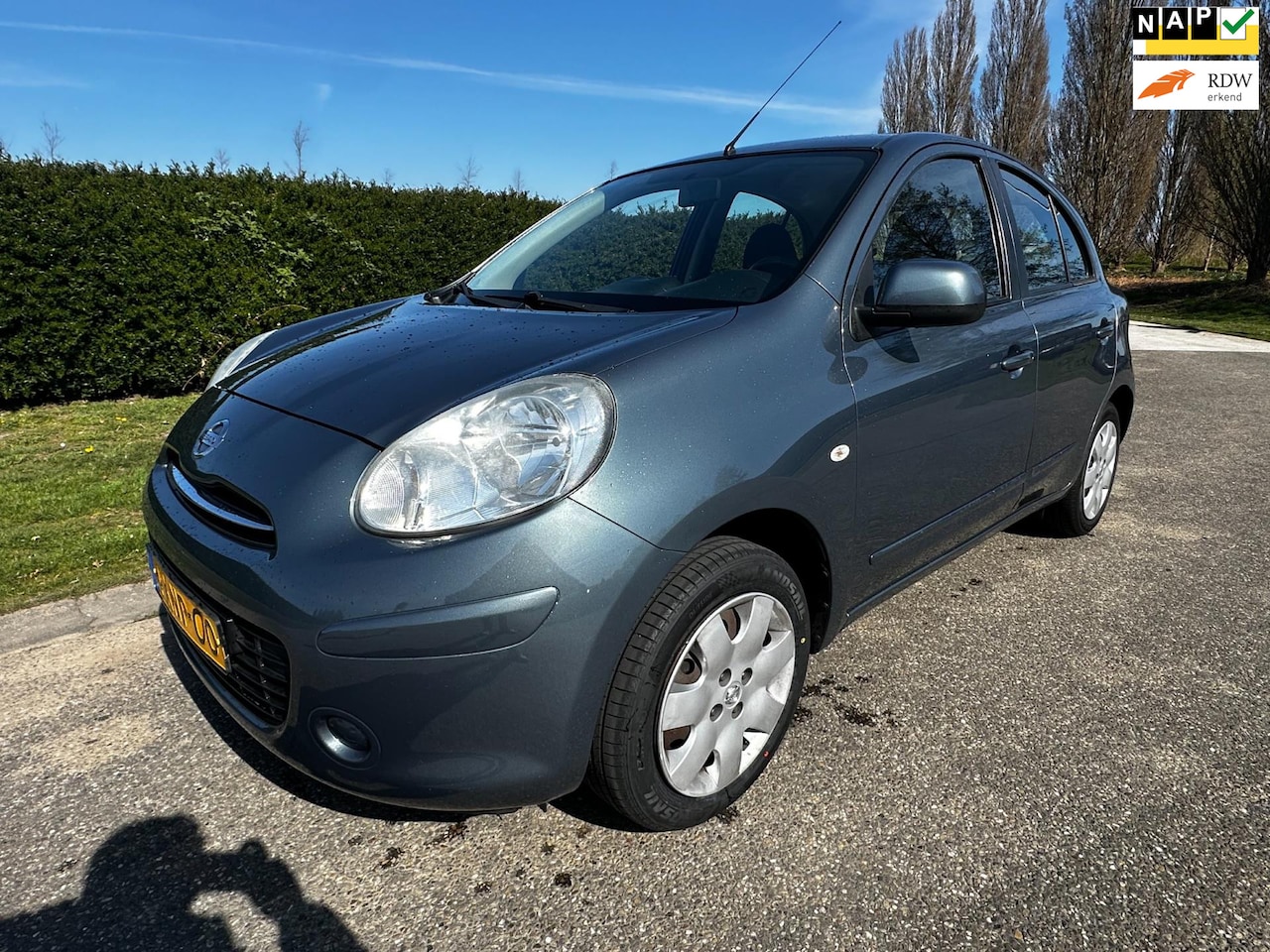 Nissan Micra - 1.2 DIG-S Acenta 1.2 DIG-S Acenta, 5DRS, Airco, Elektr.ramen, Nieuwe APK. - AutoWereld.nl