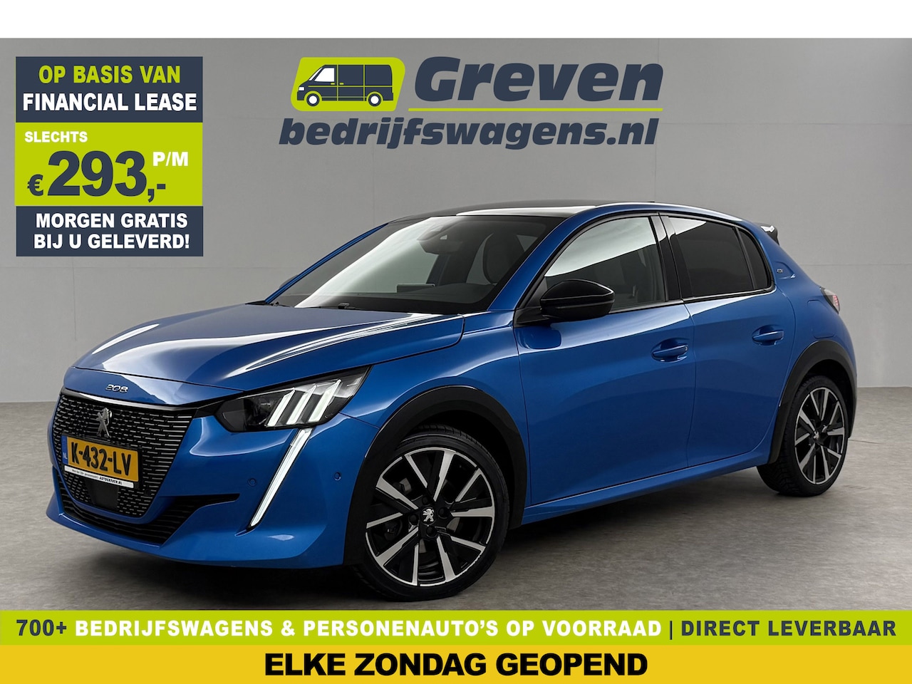 Peugeot 208 - 1.2 PureTech GT Pack 131PK 360Camera Pano Sfeerverl. Carplay LED Virtual Clima Cruise Navi - AutoWereld.nl