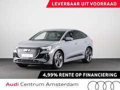 Audi Q4 Sportback e-tron - S edition e-tron 45 82 kWh 210 kW / 286 PK Sportba Comfortpakket, adpative cruise control,