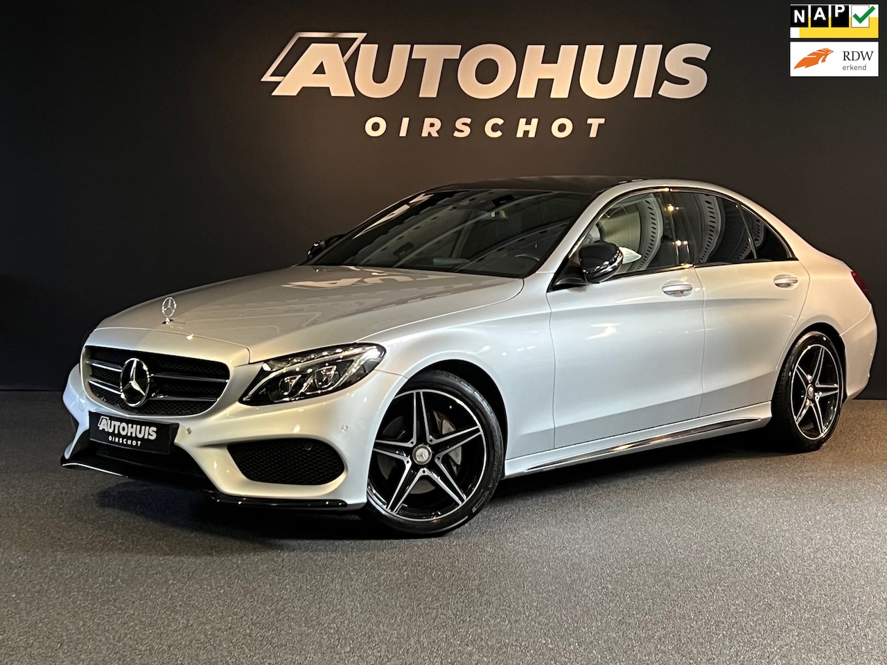 Mercedes-Benz C-klasse - 180 Business Solution AMG Clima/ AUT 7G/ Camera/ Stoelverwarming/ - AutoWereld.nl