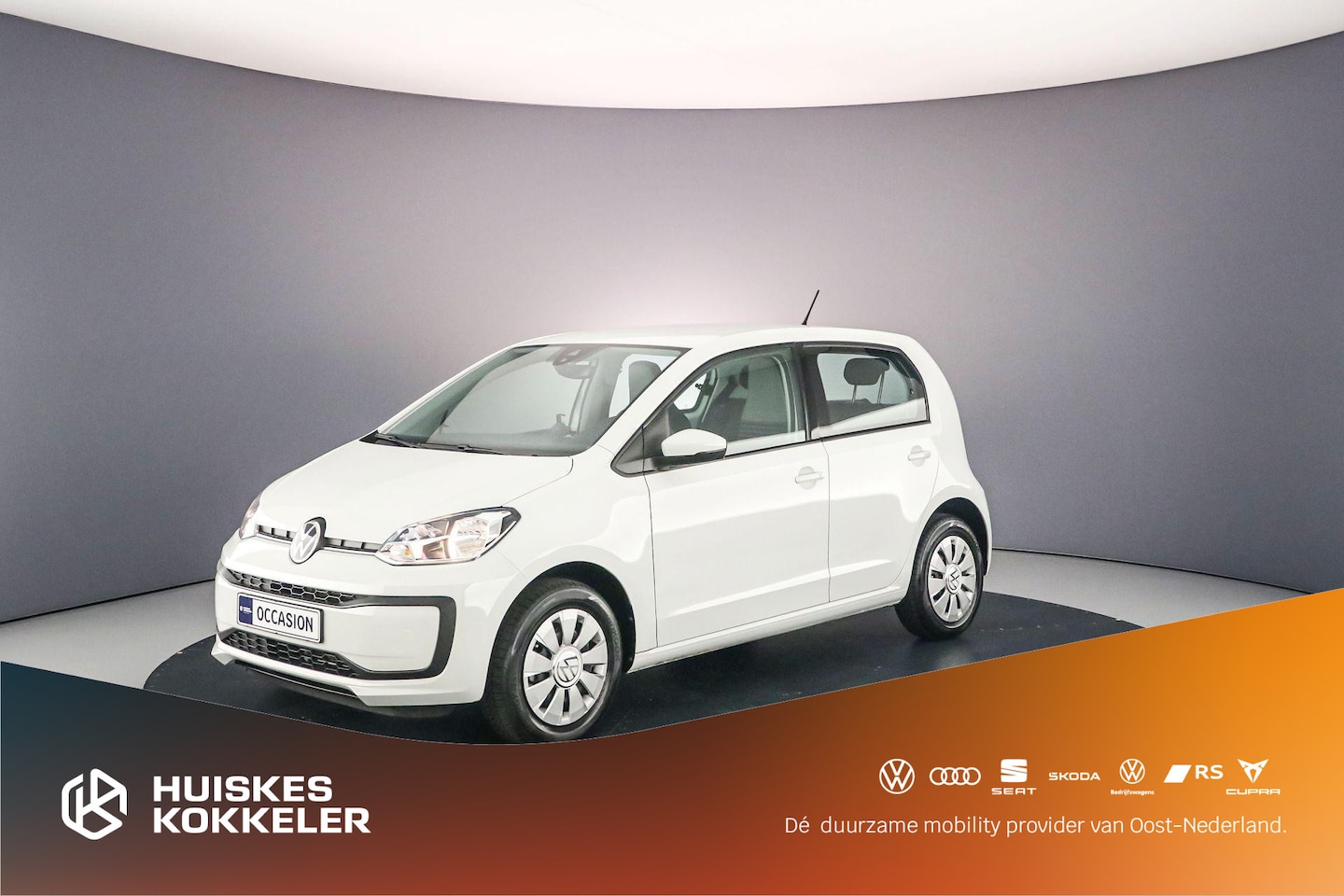 Volkswagen Up! - Move up 1.0 MPI 65pk Airco, Radio, Bluetooth, DAB, Elektrische ramen voor, LED dagrijverli - AutoWereld.nl