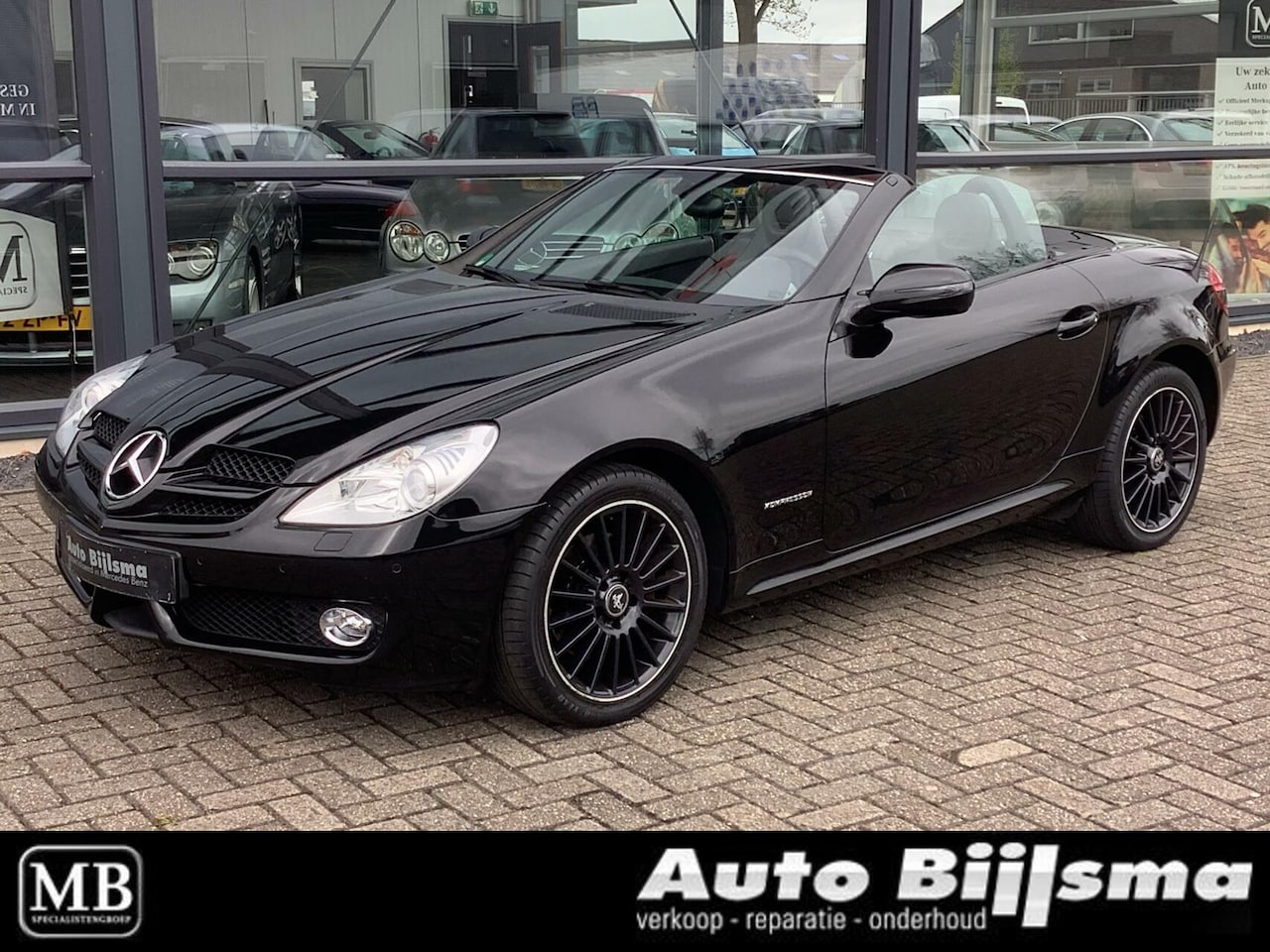 Mercedes-Benz SLK-klasse - 200 K. Face lift, xenon, leer, nekverwarming, nette auto - AutoWereld.nl