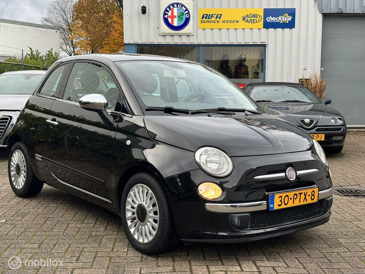 Fiat 500 - 0.9 TwinAir Lounge // Panorama dak // Airco - AutoWereld.nl