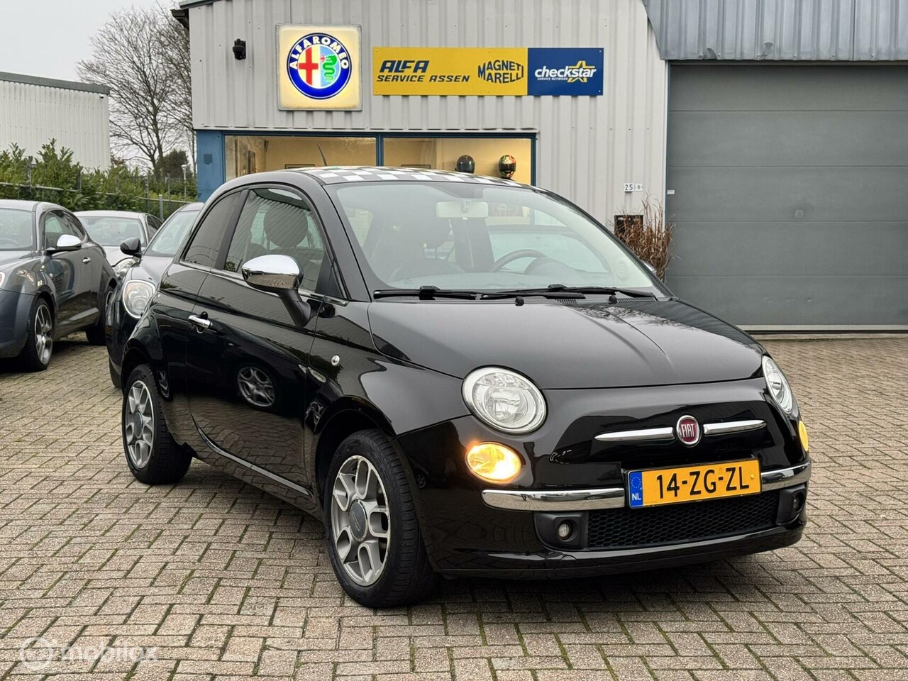 Fiat 500 - 1.2 Lounge // Leer // ECC // USB - AutoWereld.nl