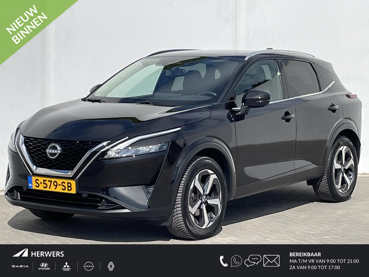 Nissan Qashqai - 1.3 MHEV Xtronic N-Connecta / Navigatie / Panoramadak / 18" lichtmetalen velgen / Trekhaak - AutoWereld.nl
