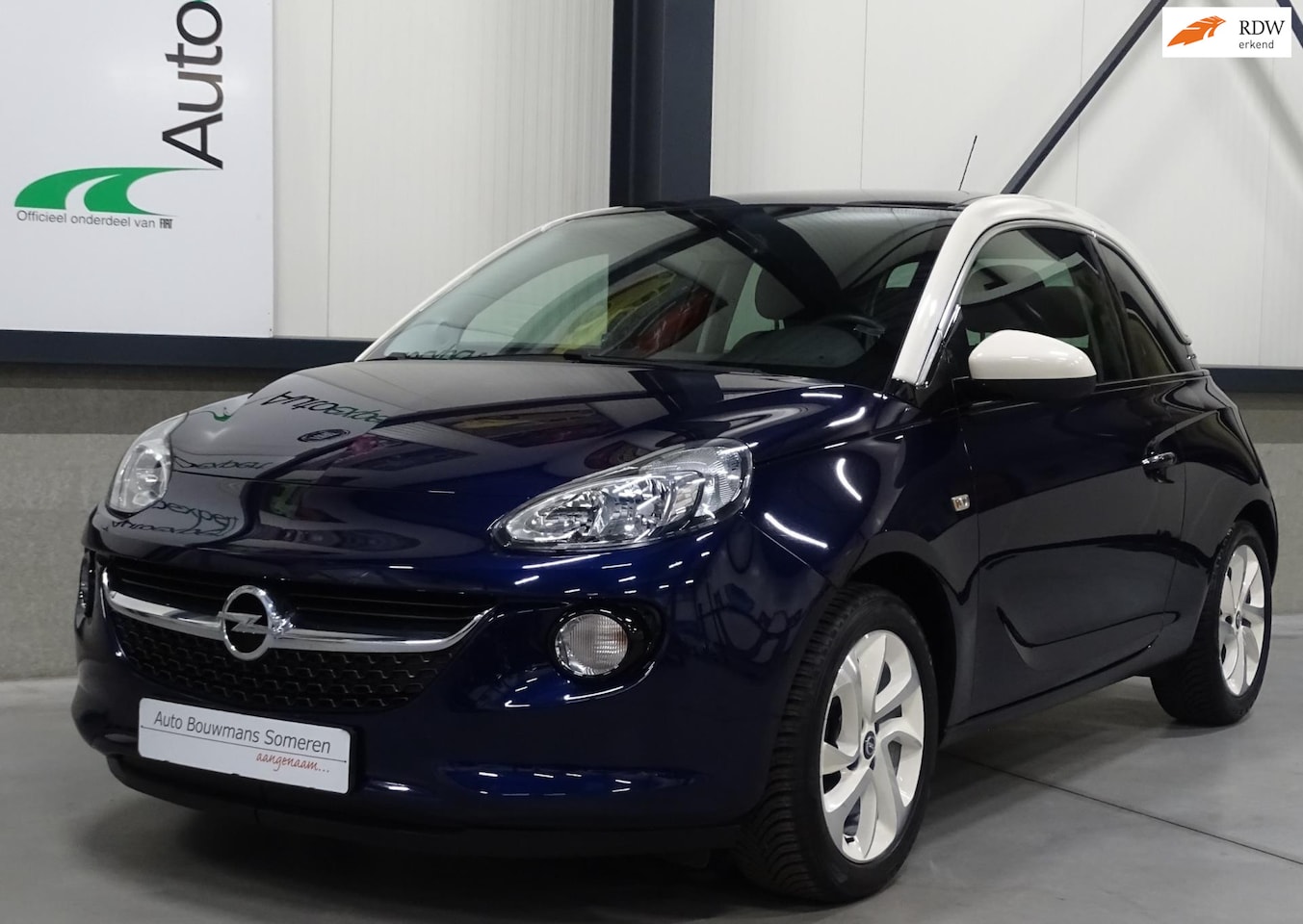 Opel ADAM - 1.2 "SLAM" - PANODAK/AIRCO/BLUETOOTH/TWO TONE/PRIVACY GLAS - AutoWereld.nl