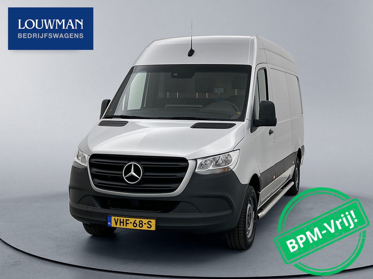 Mercedes-Benz Sprinter - 315 1.9 CDI L2H2 9G automaat Inrichting 22v omvormer Geveerde stoel Navigatie Cruise contr - AutoWereld.nl