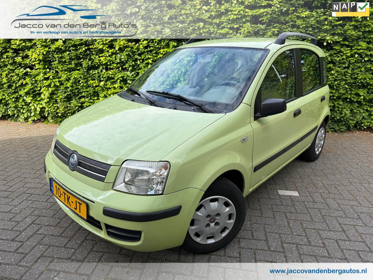 Fiat Panda - 1.2i Automaat I Airco I Trekhaak - AutoWereld.nl