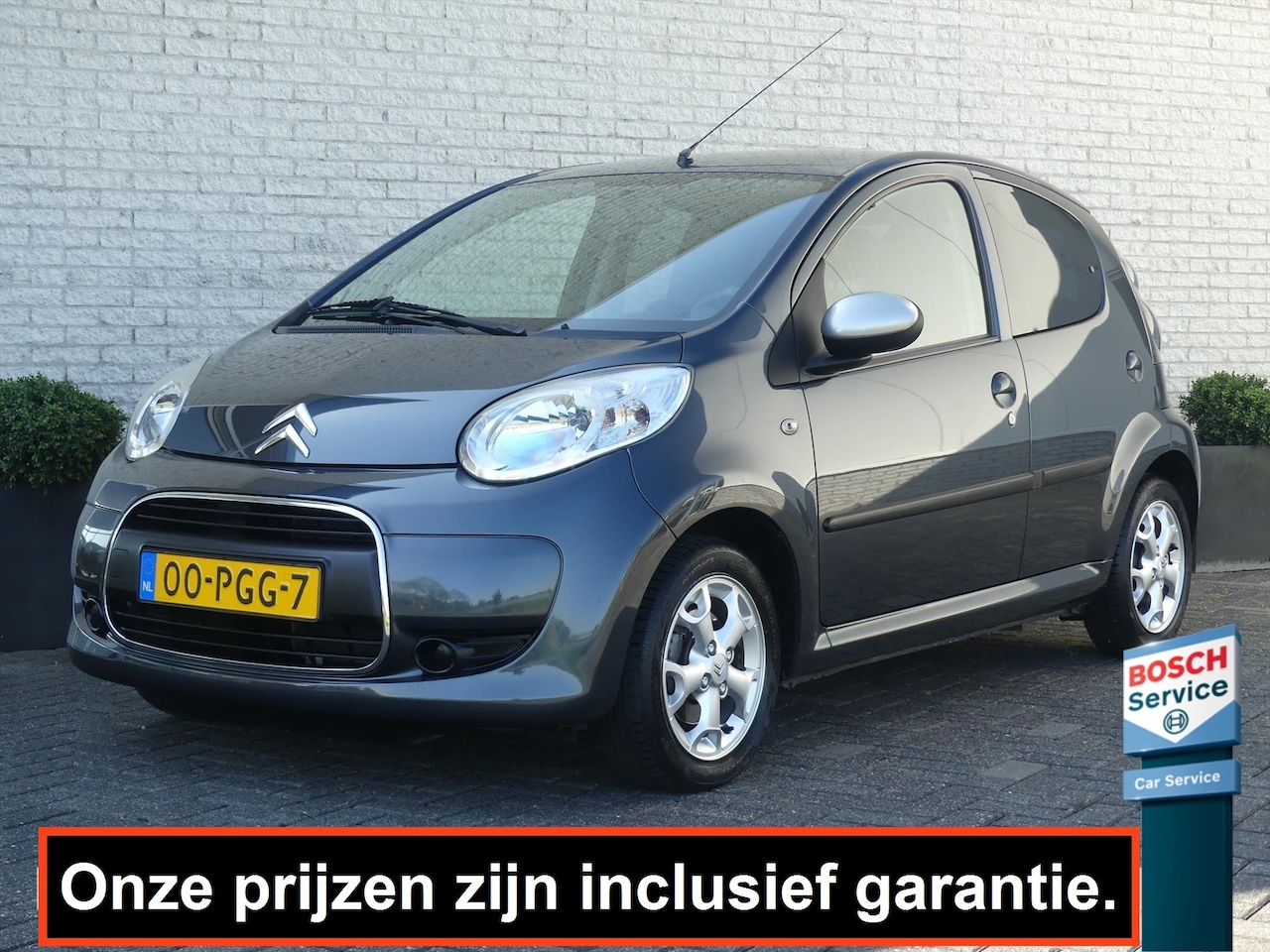 Citroën C1 - EXCLUSIVE 1.0 68PK 5DRS LEER/AIRCO/EL.RAMEN/LM-VELGEN/4-SEIZOENENBANDEN - AutoWereld.nl