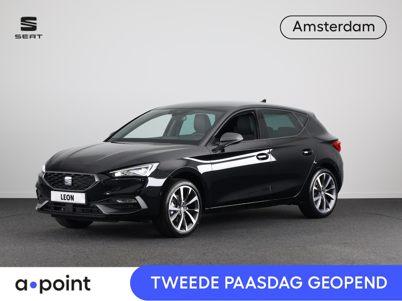 Seat Leon - FR Business Intense 1.5 eTSI 150pk | Navigatie | 18 inch Lichtmetalen velgen | Parkeercame - AutoWereld.nl