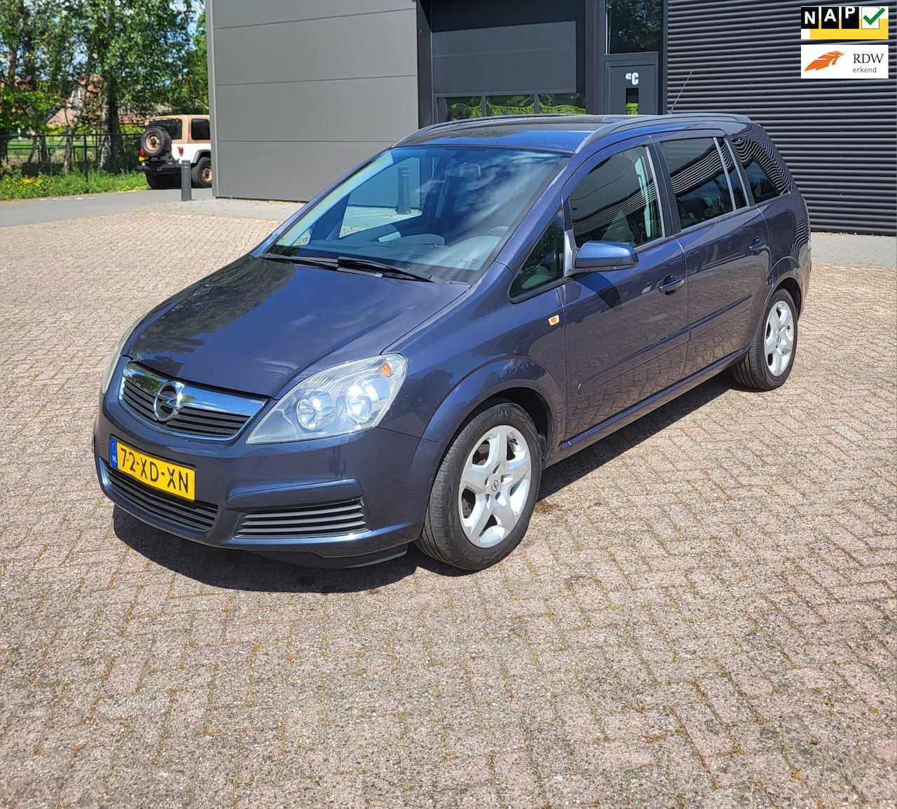 Opel Zafira - 1.6 Enjoy 1.6 Enjoy, 7-Pers, Airco, CruisC, APK 04/26! - AutoWereld.nl