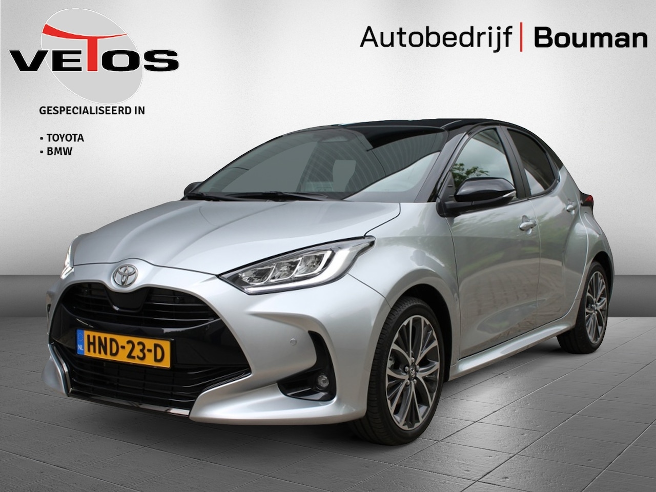 Toyota Yaris - 130 1.5 Hybrid Style Plus Bi-Tone BSM/PDC/PCS - AutoWereld.nl
