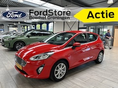 Ford Fiesta - EcoBoost Hybrid 125 pk Titanium | Clima | Cruise | Parkeersensoren | Groot scherm | Apple