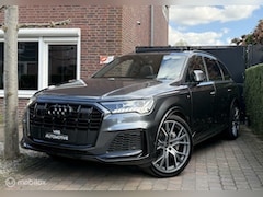 Audi Q7 - 55 TFSI e quattro S-Line Matrix Pano Luchtvering HUD Memory 22 Inch 360 Camera Standkachel