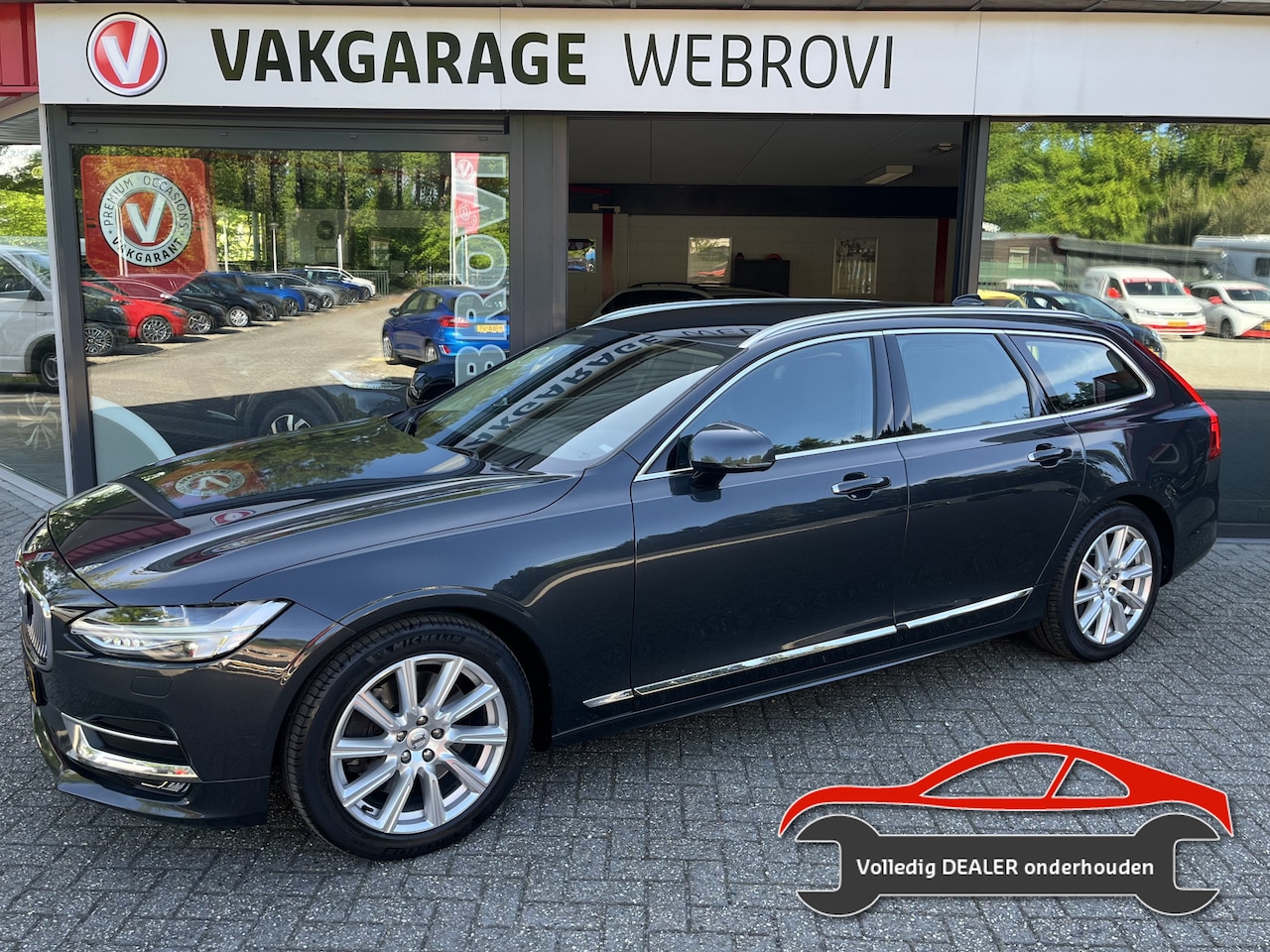 Volvo V90 - 2.0 T4 Inscription Luxury Dealer Onderhouden - AutoWereld.nl