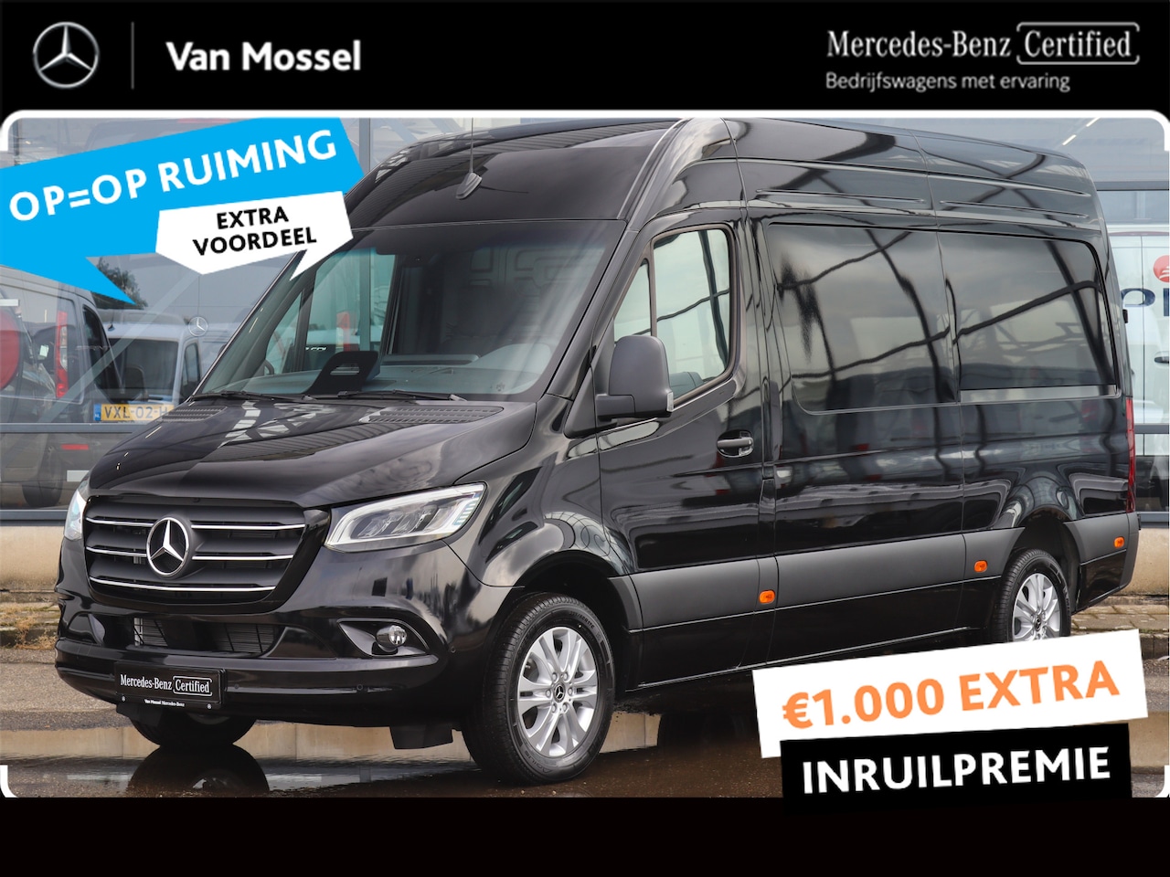 Mercedes-Benz Sprinter - 317 CDI L2H2 PRO | CLIMA/CAMERA/3.500KG AHW | Certified . - AutoWereld.nl