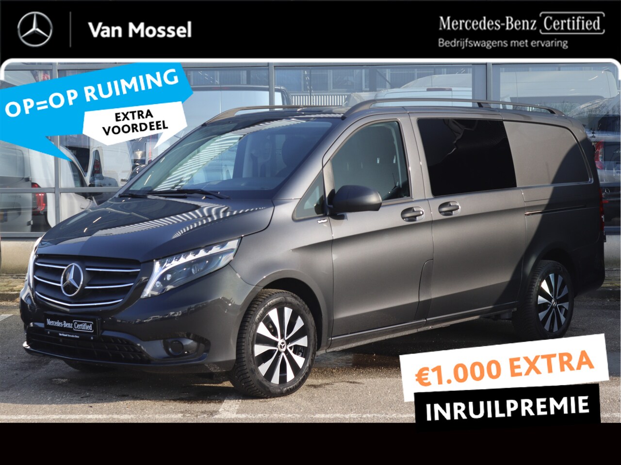 Mercedes-Benz Vito - 116 CDI L2 D.C. | CLIMA/CAMERA/CRUISE/2.500KG AHW | Certified . - AutoWereld.nl