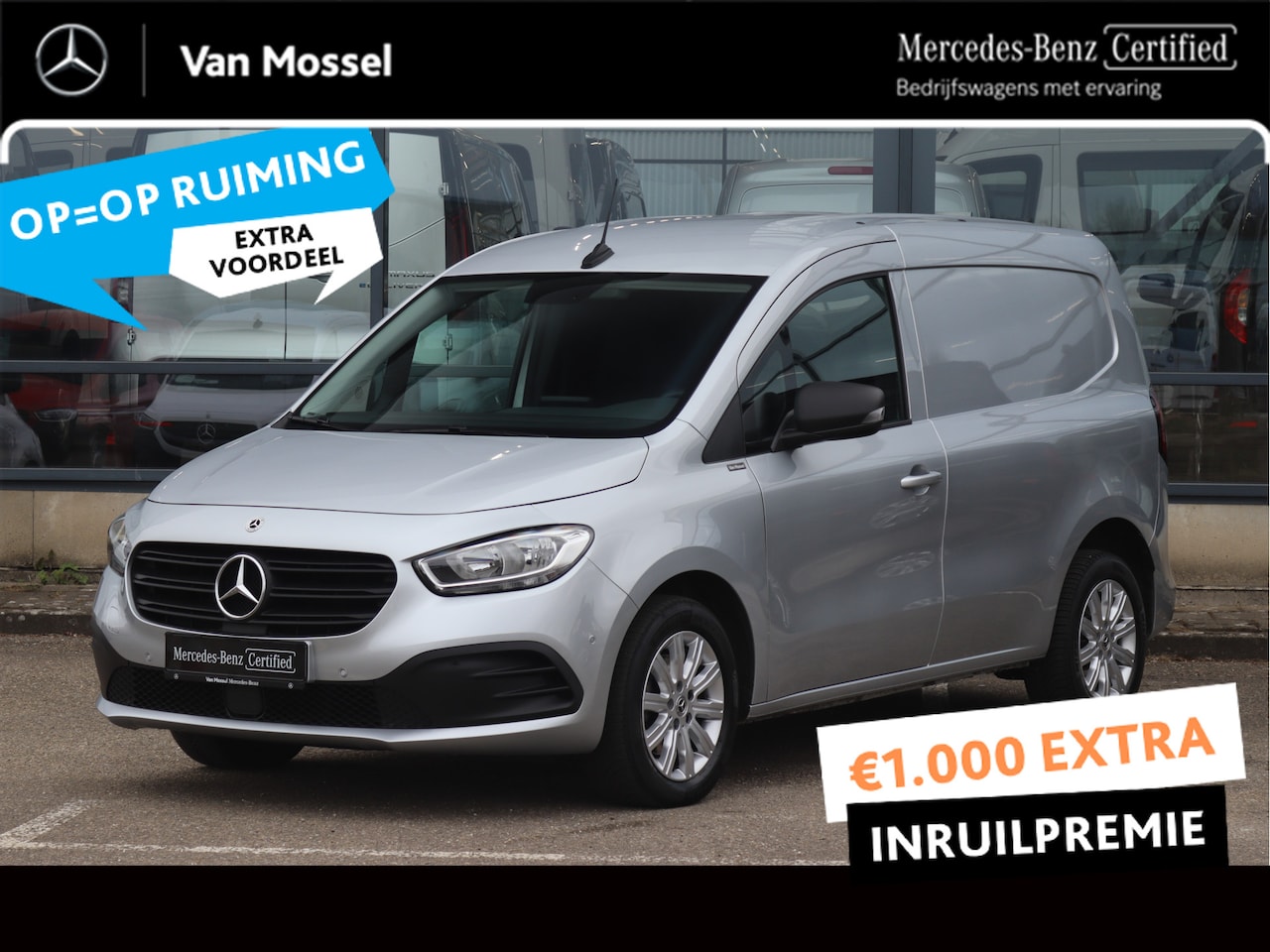 Mercedes-Benz Citan - 110 CDI L1 Pro | AIRCO/CAMERA/CRUISE/TREKHAAK | Certified . - AutoWereld.nl
