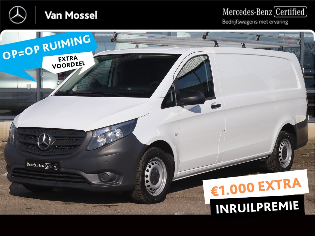 Mercedes-Benz Vito - 114 CDI L3 | AIRCO/NAVI/CAMERA/CRUISE/TREKHAAK | Certified . - AutoWereld.nl