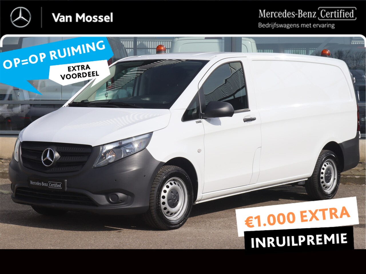 Mercedes-Benz Vito - 114 CDI L2 | AIRCO/NAVI/CAMERA/CRUISE/TREHKAAK | Certified . - AutoWereld.nl