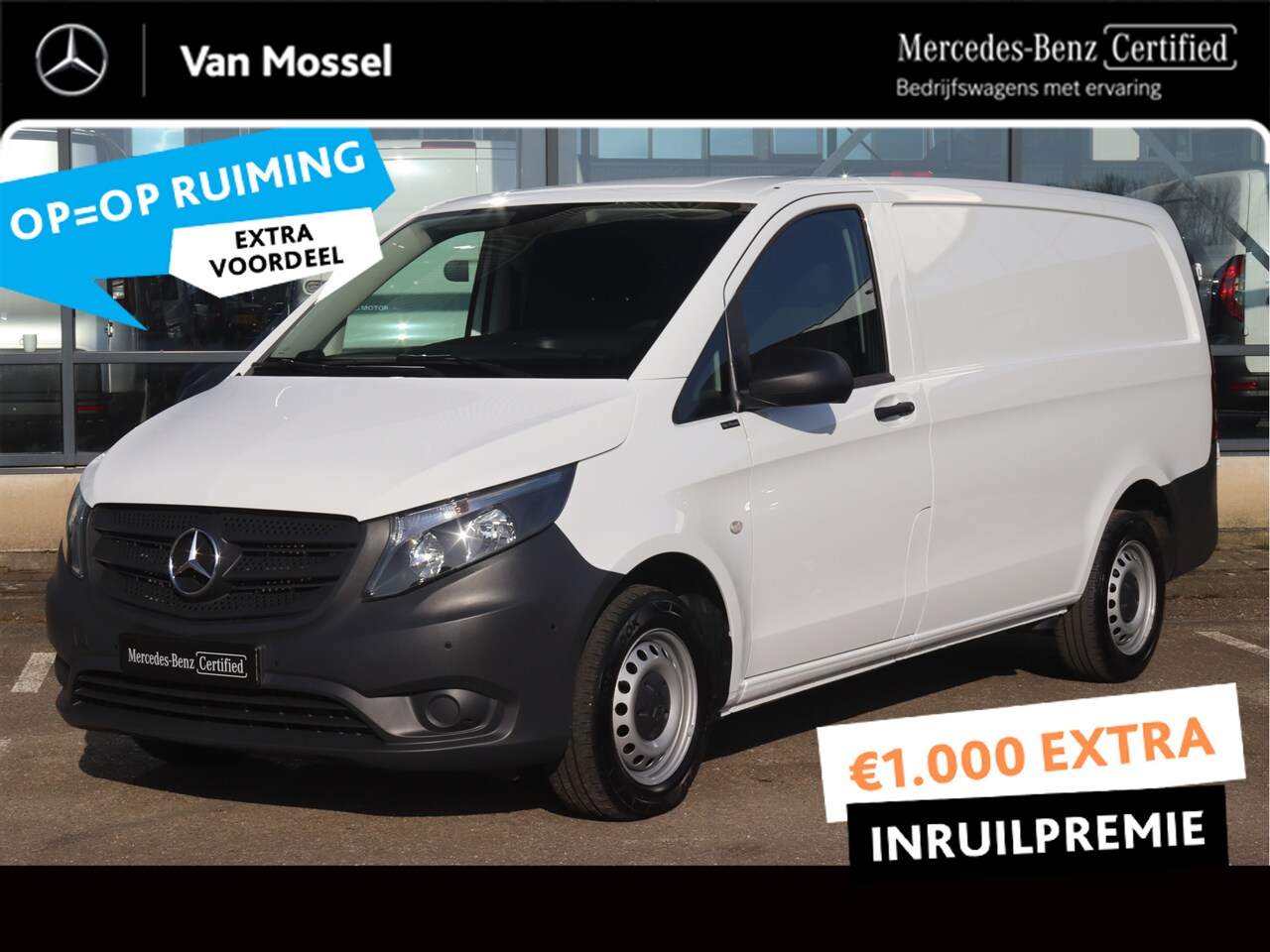 Mercedes-Benz Vito - 114 CDI L2 | AIRCO/NAVI/CAMERA/CRUISE/TREKHAAK | Certified . - AutoWereld.nl