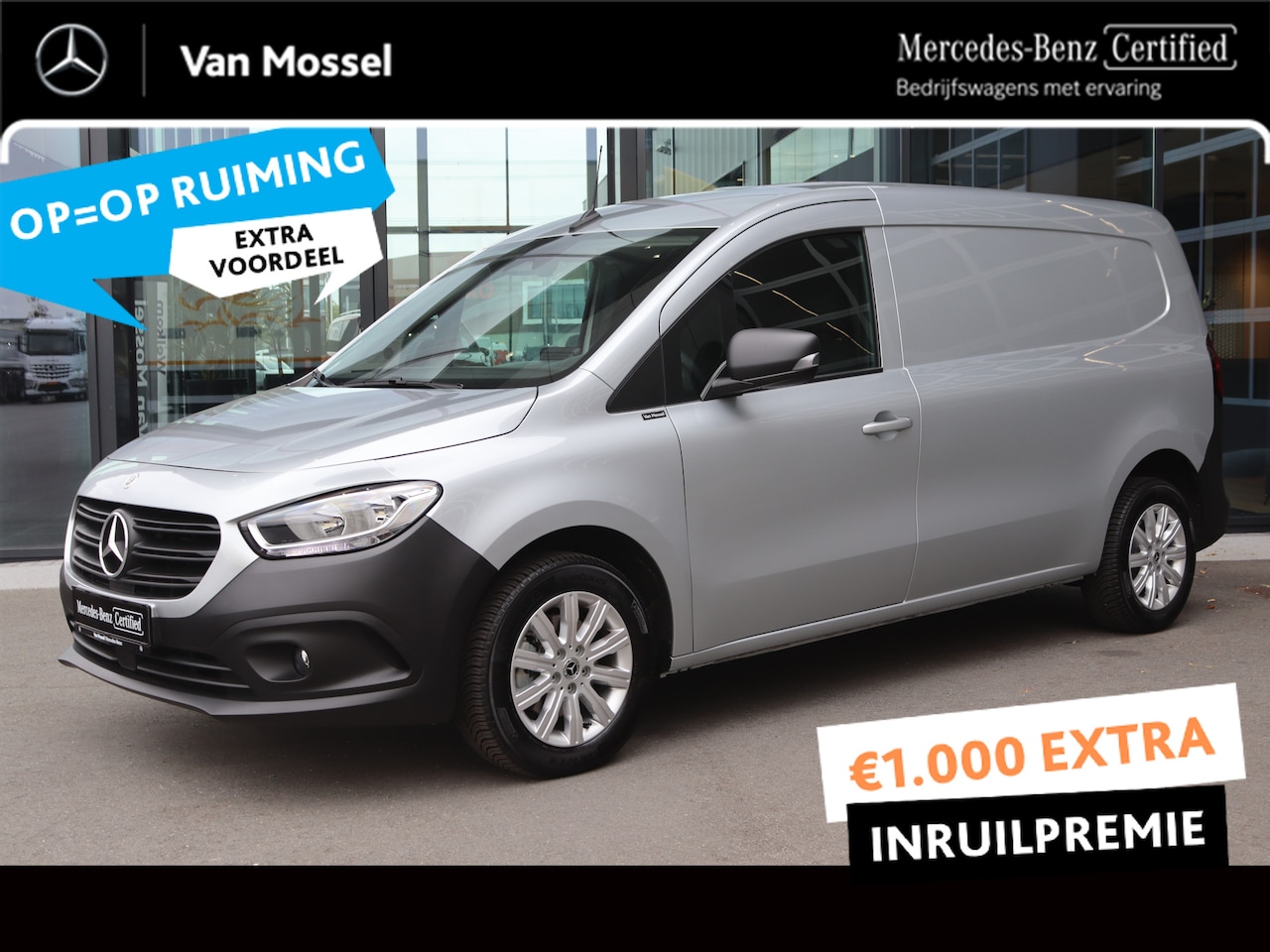 Mercedes-Benz Citan - 110 CDI XL Aut.Pro |AIRCO/MBUX/CAMERA/LMV |Certified - AutoWereld.nl