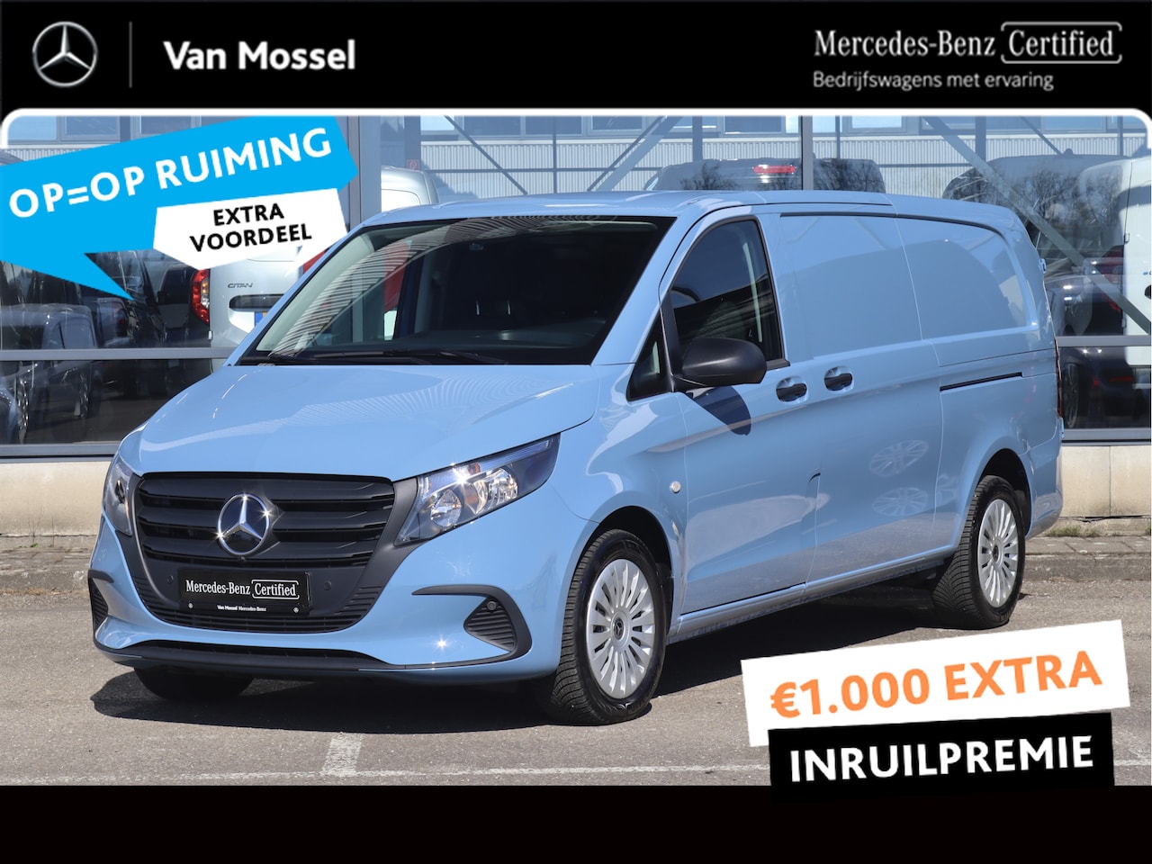 Mercedes-Benz Vito - 114 CDI L3 Pro | AIRCO/CAMERA/CRUISE/2.500KG AHW | Certified - AutoWereld.nl
