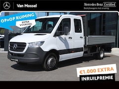 Mercedes-Benz Sprinter - 517 CDI Aut. L3 Dub.Cab Open laadbak |AIRCO/MBUX/3500kg AHW |Certified