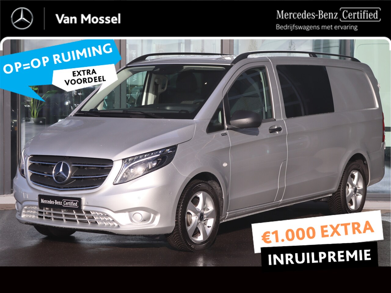 Mercedes-Benz Vito - 119 CDI L2 D.C. | NAVI/AIRCO/CAMERA | Certified . - AutoWereld.nl
