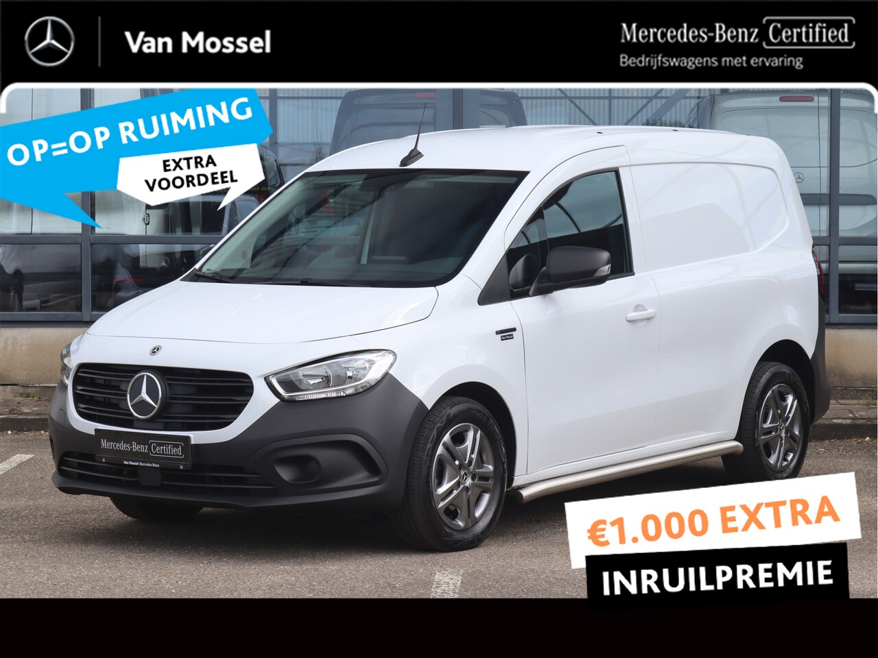Mercedes-Benz eCitan - L1 Pro 51 kWh | CLIMA/NAVI/CAMERA/CRUISE | Certified - AutoWereld.nl