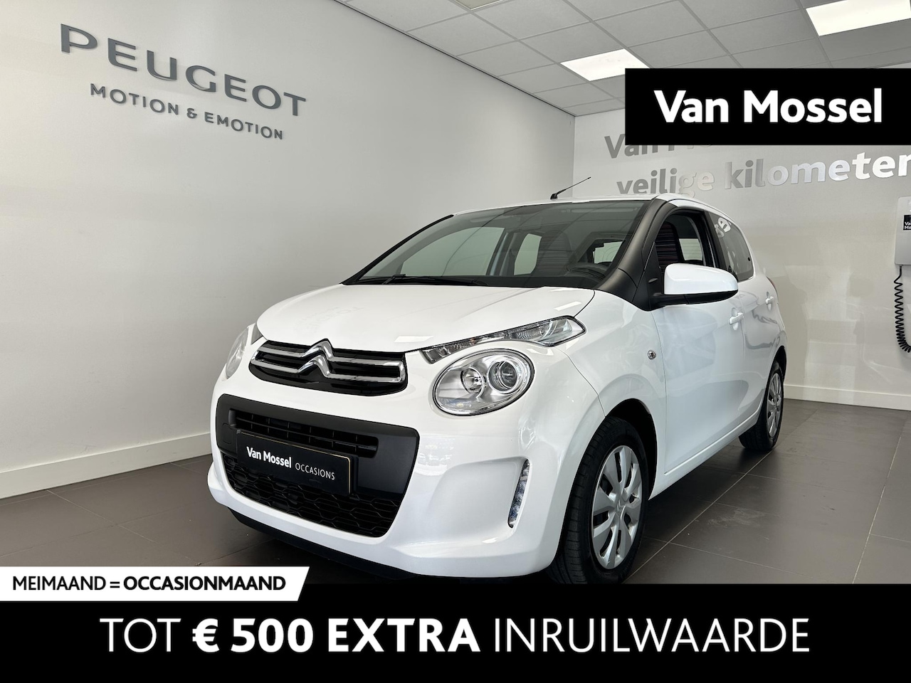 Citroën C1 - 1.0 VTi Feel | Airco | Elektrische ramen | Zuinig! - AutoWereld.nl
