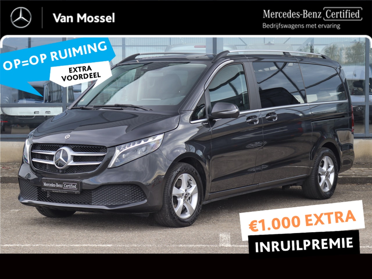Mercedes-Benz V-klasse - V300d L2 D.C. Avantgarde Edition | AIRMATIC/360˚ CAMERA/DISTRONIC | Certified . - AutoWereld.nl