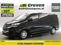 Opel Vivaro - 2.0 CDTI L3H1 | 177PK | Dubbele Cabine | 5 Persoons | Automaat 360Camera Airco Carplay Cru