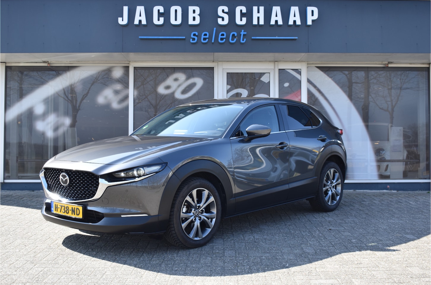 Mazda CX-30 - 2.0 e-SkyActiv-X M Hybrid Luxury Automaat / Leder / Head Up / Adap. Cruise / 18" LM / Carp - AutoWereld.nl