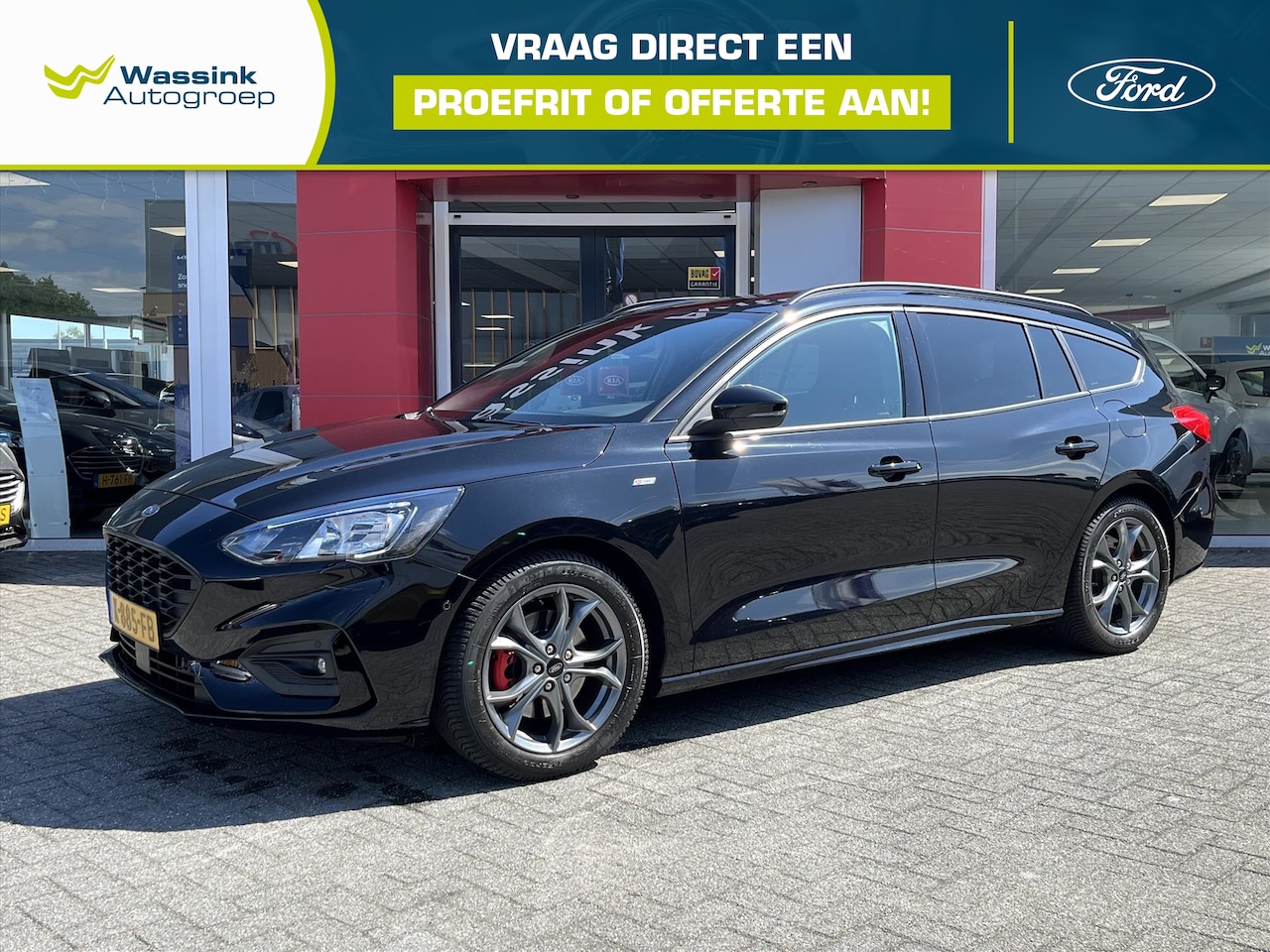 Ford Focus Wagon - 1.5 EcoBoost 150pk ST line X Business | Stoel en stuur verwarming | Voorruitverwarming | E - AutoWereld.nl