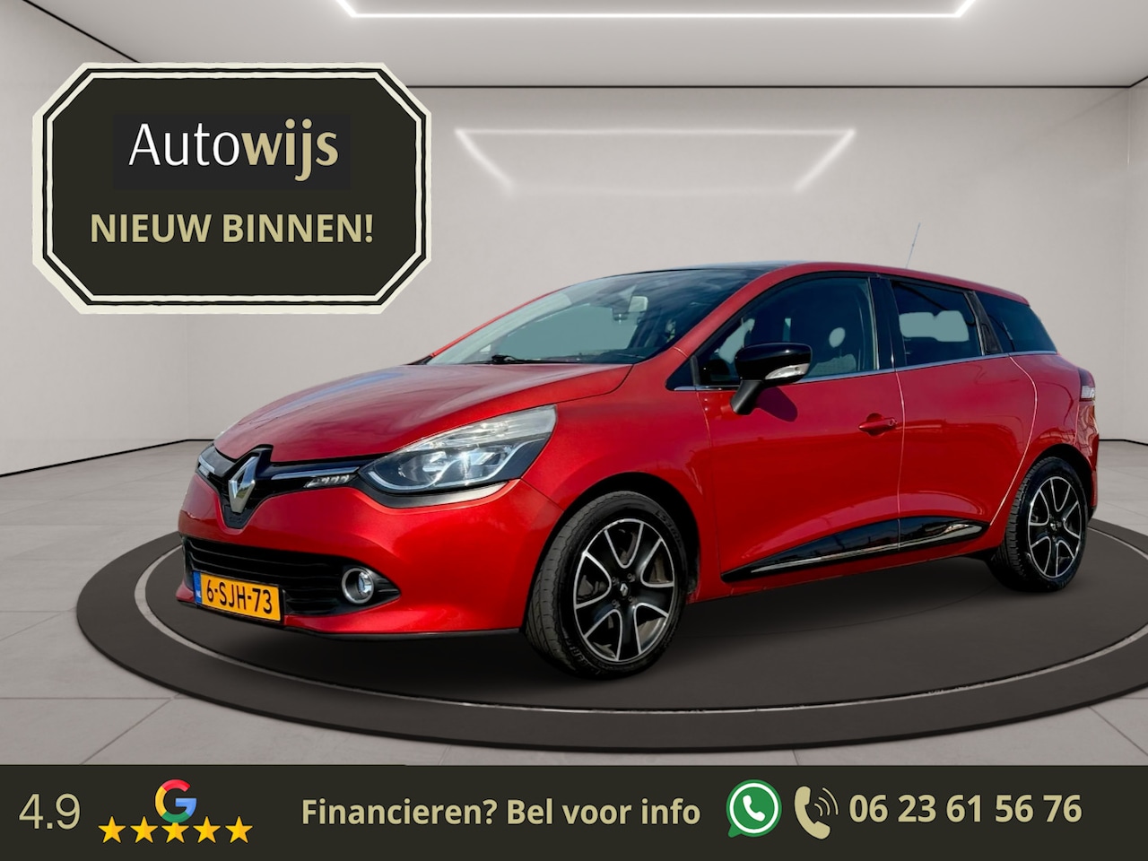 Renault Clio Estate - 1.5 dCi ECO Dynamique|Pano|Camera|Bass Reflex|Cruise - AutoWereld.nl
