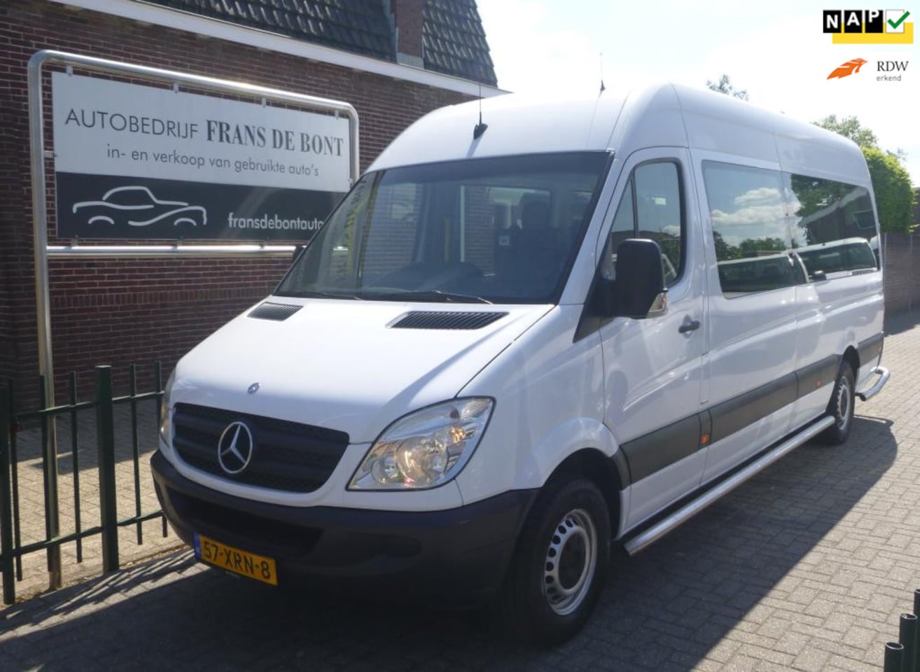 Mercedes-Benz Sprinter - 313 2.2 CDI 432 HD maxi AIRCO 9 PERSOONS € 8850 EX BTW - AutoWereld.nl