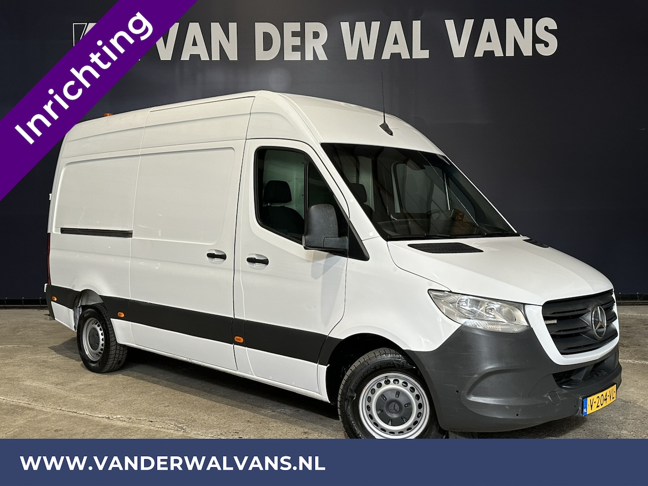 Mercedes-Benz Sprinter - 316 CDI 164pk 3500kg Trekhaak L2H2 Inrichting Euro6 Airco | Camera | Apple Carplay | Cruis - AutoWereld.nl