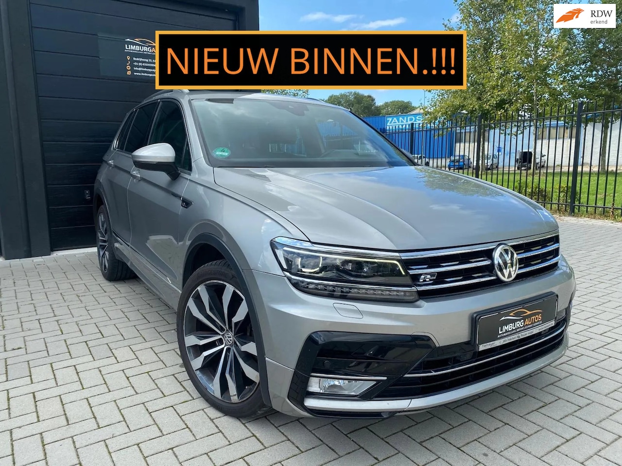 Volkswagen Tiguan - 2.0 TDI 4M 3X R-Line 240PK BOM VOL!!! - AutoWereld.nl