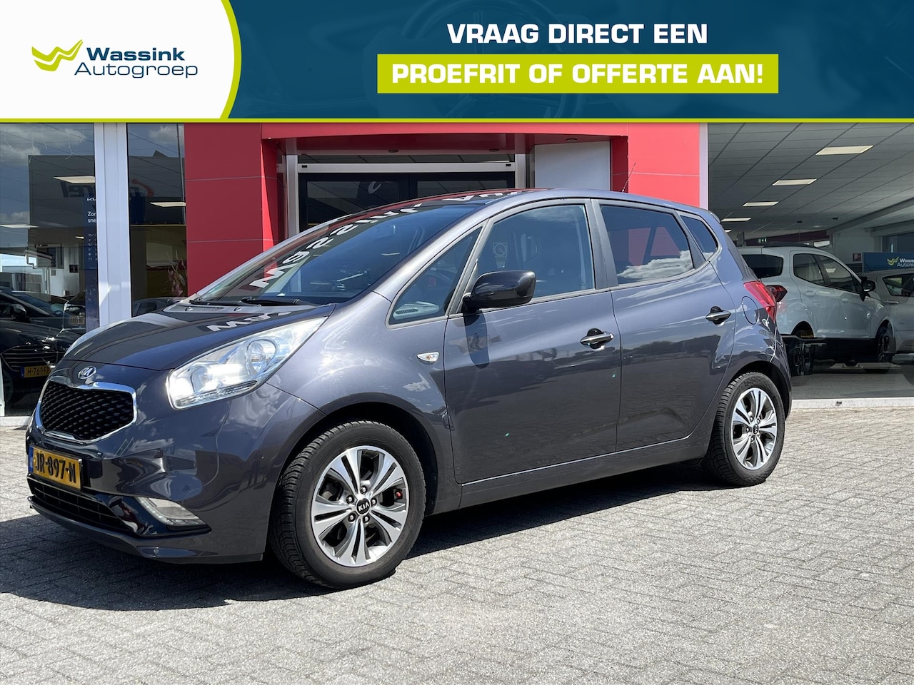 Kia Venga - 1.4 CVVT 90pk DynamicPlusLine | Airconditioning | Navigatie | Camera | Trekhaak | - AutoWereld.nl