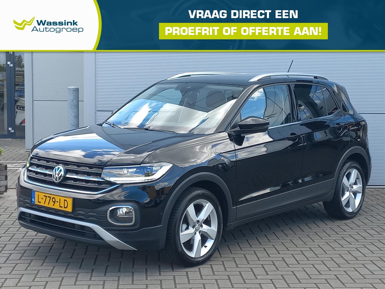 Volkswagen T-Cross - 1.0 TSI 115pkStyle Business R Automaat | Climate control | Navigatie | 17" Lm velgen | Win - AutoWereld.nl