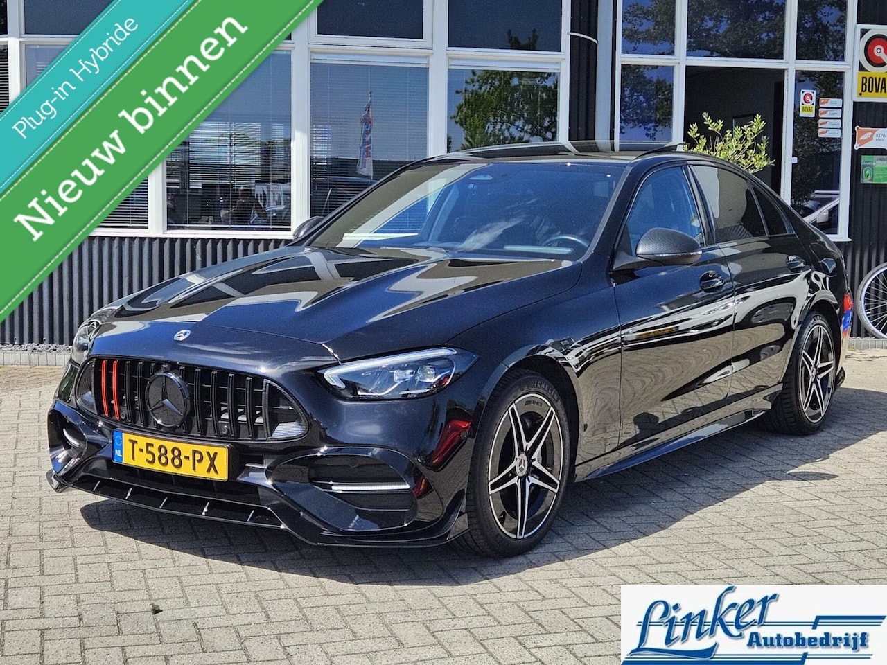 Mercedes-Benz C-klasse - 300 e AMG Line Limited PANO BTW 100km rijbereik - AutoWereld.nl