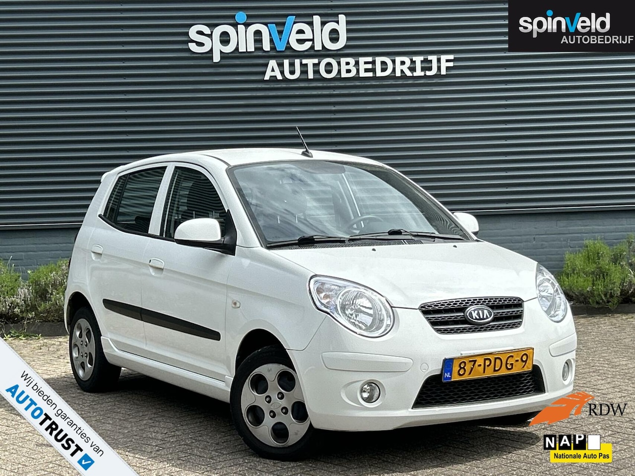 Kia Picanto - 1.0 Seven BJ'11 NAP NL AIRCO 5DRS ELEKPAKKET - AutoWereld.nl