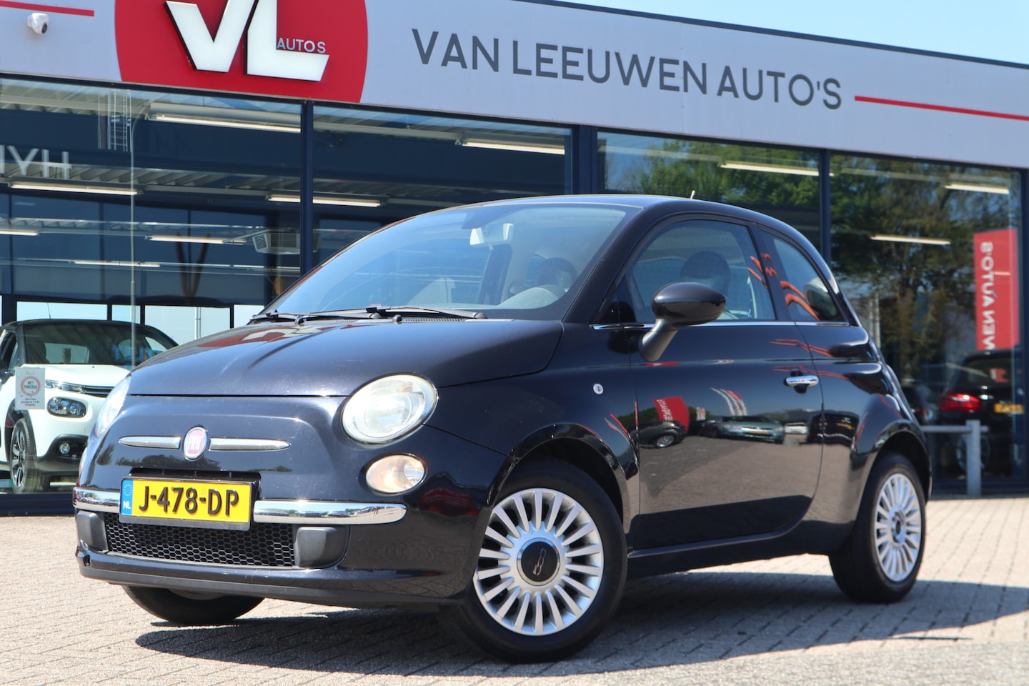 Fiat 500 - 1.2 Lounge | Airco | Radio CD | Zo Mee | APK 08-11-2025 | - AutoWereld.nl