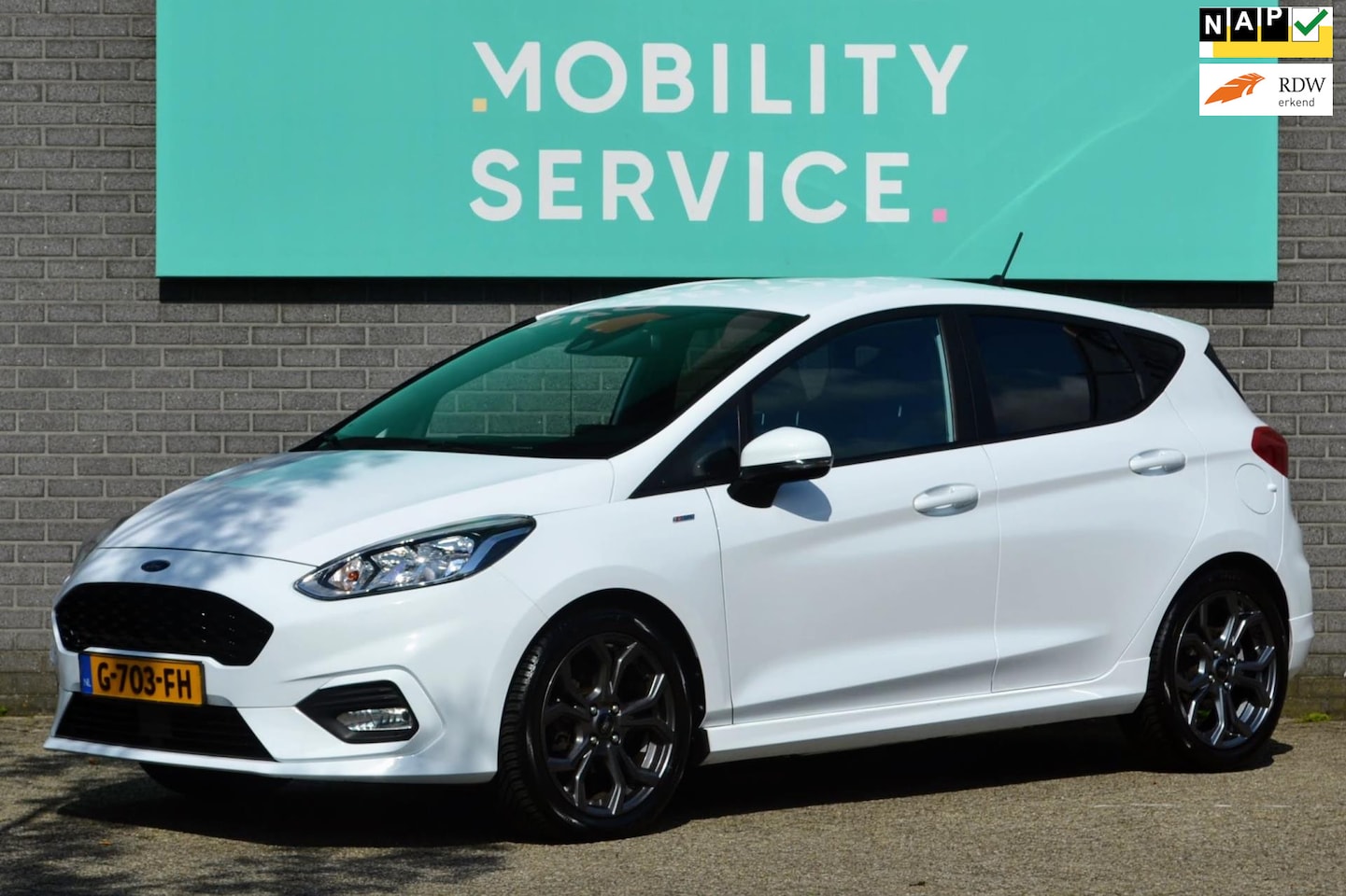 Ford Fiesta - 1.0 EcoBoost ST-Line Clima CarPlay LaneAss Eerste eigenaar - AutoWereld.nl