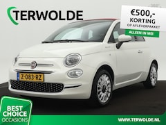 Fiat 500 C - 1.0 Hybrid Dolcevita | Climate Control | Cruise Control | Rood dak | Apple Carplay/Android