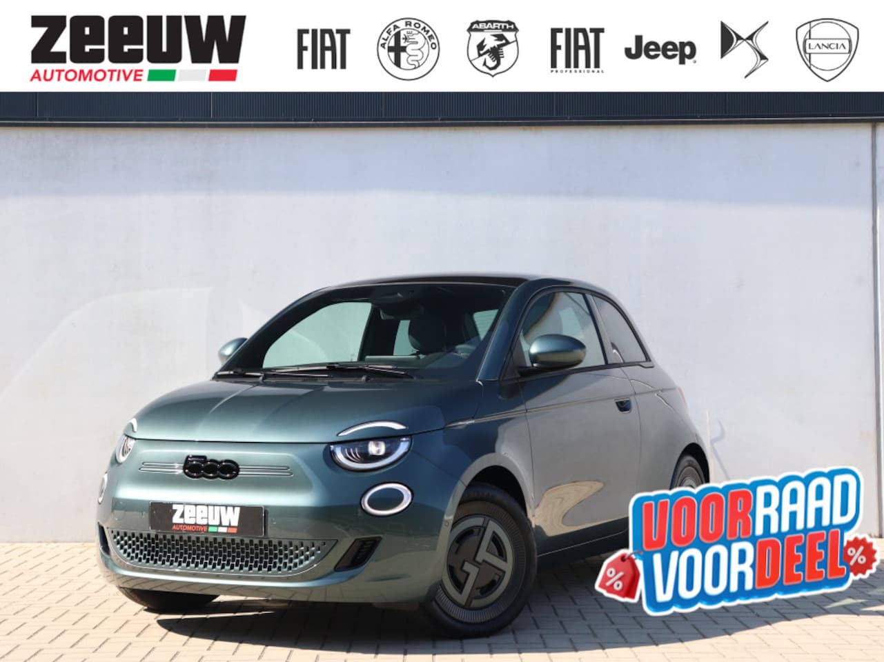 Fiat 500e - Giorgio Armani Edition 42 kWh | LED | JBL | Limited Edition - AutoWereld.nl