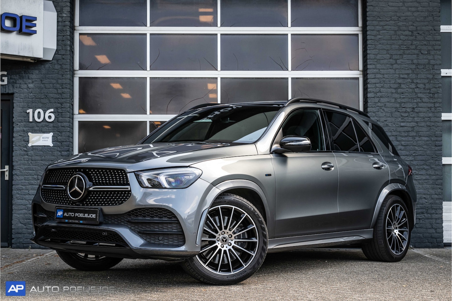 Mercedes-Benz GLE-Klasse - 350 de 4MATIC Premium AMG, Panp, Leder, 360, ACC, Burmester, Air-Blance-Pakket, Night-Pakk - AutoWereld.nl