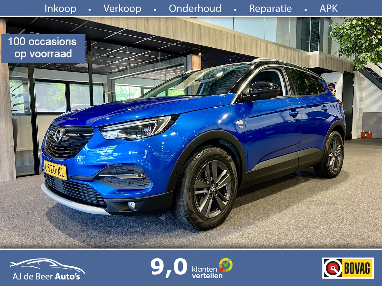 Opel Grandland X - 1.2 Turbo 120 Jaar Edition Navigatie | Trekhaak | Camera | Carplay - AutoWereld.nl