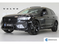 Volvo XC60 - T8 455PK Ultra Black Edition | Full Option | Luchtvering | B&W Audio | 360° | Massage/Vent